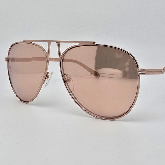 Diane Von Furstenberg Scarlett DVF 135S Rose Frame Rose Lens Sunglasses w/ Case main image 15